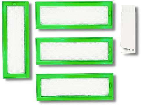 Polj - Compatibili con Vorwerk Kobold VR200 VR300 | 4 filtri aspirapolvere Kit accessori ricambi altà qualità