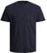JACK & JONES Jprblatropic Solid SS Tee Crew Neck SN T-Shirt, Perfect Navy, S Uomo