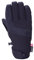 686 Gore-Tex Herren-Handschuh, linear, unter den Manschetten, Schwarz, Größe S