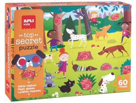 APLI Kids - Hunde Puzzle Geheimnis, 19219