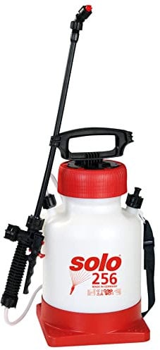 Solo 256 Drucksprüher 5 Liter - Profi Sprühgerät für Garten, Industrie und Forst Weiß