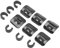 VGEBY Bike Cable Guide, Stick On Cable Guides C Clips with Adhesive for Bike Brake Derailleur Cables Ride