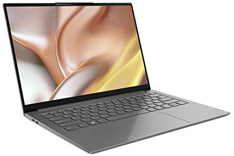 Lenovo Yoga Slim 7 Pro Gen 7 - Ordenador Portátil 14 2.2K (AMD Ryzen 5 6600HS Creator Edition, 8GB RAM, 512GB SSD, AMD Radeon 660M Graphics, WiFi 6, Windows 11 Home) Teclado QWERTY Español - Gris