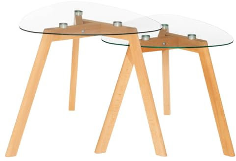 ATMOSPHERA CREATEUR D'INTERIEUR Mesas Nido thalie en Vidrio Templado