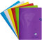 Clairefontaine 303225C - Packung mit 25 Heften S´coolbook, ideal für die Schule, DIN A4, 16 Blatt, 90g, Lineatur 25 liniert mit Rand, Umschlag aus PP, farbig sortiert, 1 Pack
