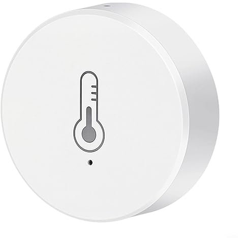 Tuya Zigbee Termómetro higrómetro, sensor inteligente de temperatura y humedad (necesita ser utilizado con Zigbee Intelligent Hub)