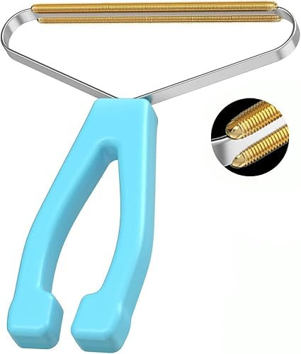 Hayruoy Levapelucchi Manuale,Elimina Pelucchi Pilling,Portable Togli Pelucchi,Leva Pelucchi Animali per Vestiti, Divani,Tappeti,riutilizzabile Doppia Faccia Rimuovi Peli Animali(1Pezzi)