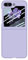 König Design Custodia per Samsung Galaxy Z Flip 5, Galaxy Z Flip 5 5G, a portafoglio, con funzione leggio, per Samsung Z Flip 5, colore: viola