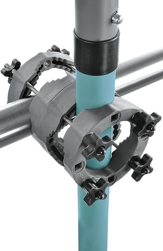 4happy Sonnenschirmhalter Balkongeländer - Sonnenschirm Balkon Halterung für kleine und große Balkonschirme, stabile Schirmhalterung für alle Geländer