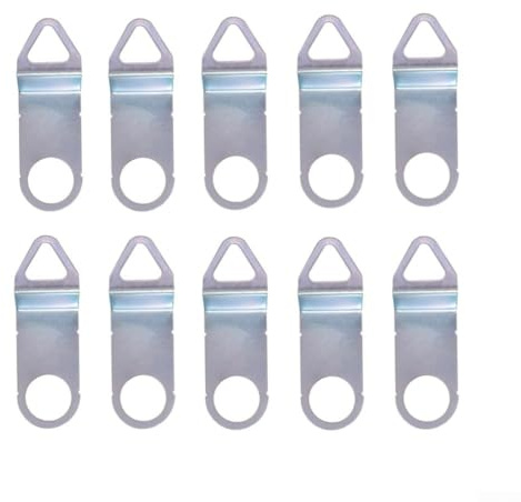 10pcs Uhr Haken Quarz Uhrwerk Mechanismus Halter Aufhänger Wanduhr Pendel Haken Ersatzteil