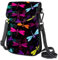 GIOKQB Damen Klein Umhängetasche Bunte Libellen Schultertasche Handytasche Zum Umhängen Mini Crossbody Tasche