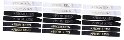 ibasenice 18stücke Teiliges Prom King Und Queen Schultergurte Für Abschlussfeiern Elegante Graduierungs-accessoires Zufälligem Design Und Farbe Für Partys Und Feierlichkeiten