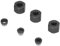 Ensemble D'adaptateurs de Pince de Fraiseuse, Kit en Acier au Carbone 6mm 6.35mm 8mm pour Tondeuse-large Application