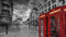 Difficult Jigsaw Puzzles For Adults 1000 Pieces Black And White London Street 75 * 50Cm
