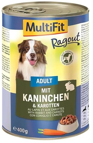 MultiFit Ragout Adult Kaninchen,Karotte 6x800g