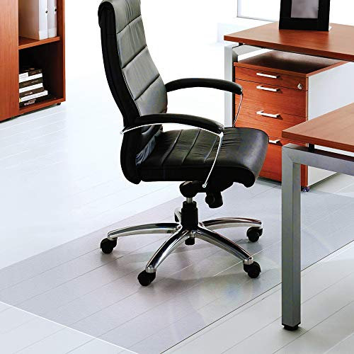Floortex Bodenschutzmatte | Bürostuhlunterlage ultimat | 150 x 200 cm | aus Original Polycarbonat | transparent | rechteckig | TÜV Zertifiziert | für Harte Böden