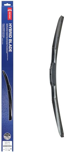 DENSO Hybrid-Wischerblatt DUR-048L (475 mm, für Linkslenker): Leiser, langlebiger Wischer mit aerodynamischem Design und beschichtetem Gestänke aus Stahl. OEM-Qualität, breite Kompatibilität