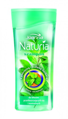 Naturia Schampoo mit Brennessel und Grünem Tee 200ml von Joanna // NATURIA szampon z pokrzywa i zielona herbata 200ml - Joanna