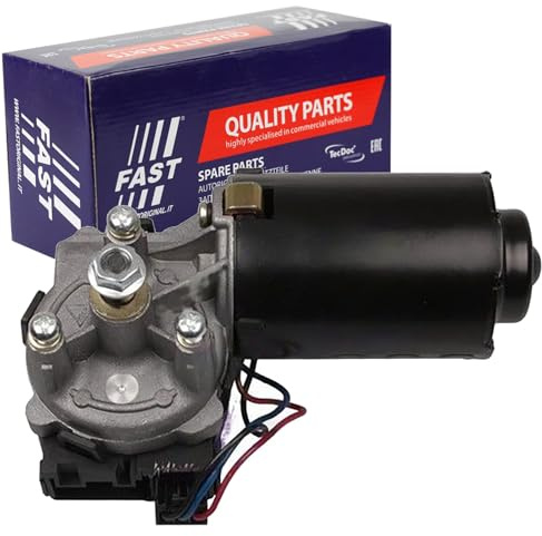 FAST Wischermotor FT82800 vorne | Kompatibel mit: CITROËN JUMPER I Bus, JUMPER I Kasten, JUMPER I Pritsche/Fahrgestell, DODGE RAM 4000 Pritsche/Fahrgestell