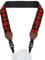USA Gear TrueSHOT Camera Strap with Neoprene Design, Accessory Pockets and Quick Release Buckles - Compatible with Canon, Nikon, Sony and More DSLR and Mirrorless Cameras (Red Plaid)