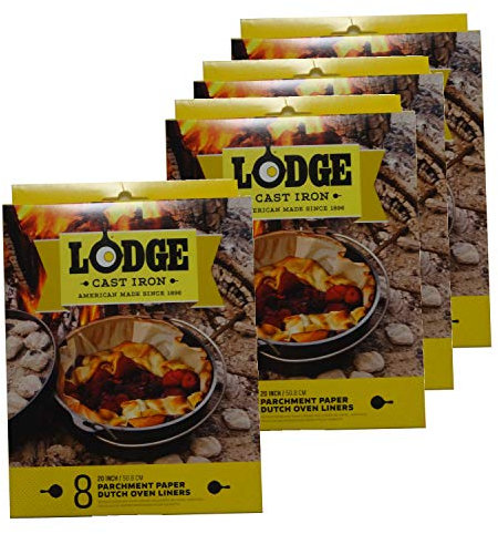 Lodge Pergamentpapier 50,8 cm Dutch Oven Liner, 32 Stück
