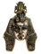Veronese Maske Tutanchamun 29 cm Wanddekoration Ägypten Pharao Bronzefigur