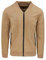 Evoga Giacca Giubbotto Uomo Scamosciato Slim Fit Giubbino Bomber chiodo (IT, Testo, M, Regular, Regular, Beige mod. College)