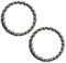 Laxzo ® Headset Caged Ball Bearing 1 1/8 Precision Bottom Bracket Caged Silver Caged Headset Bearings Race Cycling Headset Bearing 22 Balls Steering Bearings MTB Road Bike 1 Pair