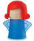 HORNO Angry Mama Microwave Oven Steam Cleaner and Disinfects With Vinegar and Water for Kitchens (Blue)
