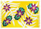 SAIVONA Pareo Sarong Strandtuch Damen-Wickelrock Strand-Handtuch Wickeltuch oder Handtuchkleid und Wickelkleid Damen-Handarbeit aus Fair Trade Herstellung Batik Flowers Bali Style