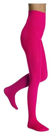 Pegasus Collant Bambina Tinta Unita Vari Colori (Fucsia, 4-7 Anni)
