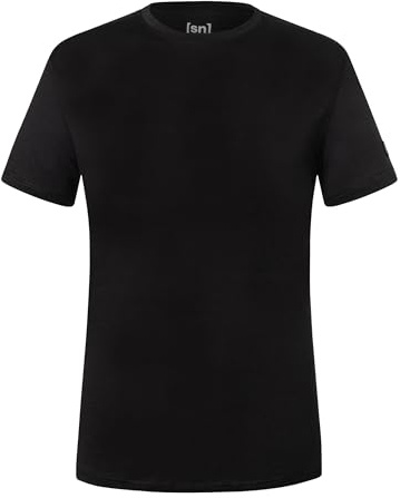 super.Natural M SIERRA140 Tee Merino Shirt Herren Kurzarm - Geruchs- und feuchtigkeitsabweisendes T-Shirt, Sommer Funktionswäsche für Sport & Alltag