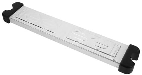 Kisangel Stainless Steel Handrail for Pool Ladder Step Replacement Non-slip Easy Install Replacement Metal Pool Steps