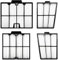 FVZWKHD 9991467-R4 Plaques de filtration ultra fines pour pièces de nettoyage de piscine Active 20, Active 30, Explorer E30, filtre à cartouche