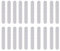 MUEOSI Reflektierende Aufkleber-Dekoration, for Ninebot, Max G30 G30D Elektroroller Nachtsicherheitswarnung PVC-Reflektor-Aufkleber-Zubehör Reflexstreifen(White Body Stickers)