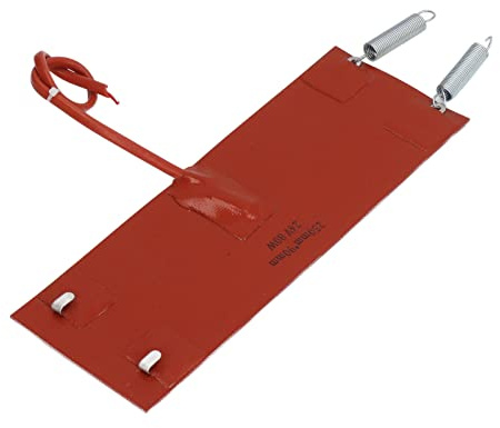 Joyzan Silikon-Heizkissen für Autos, Schnelle Heizmatte, Wasserdicht, Flexibel, Fahrzeug-Motorblock, Rutschfestes Design, Winter, Einfache Installation, Kfz-Wärmer, Flammhemmende (DC24V)