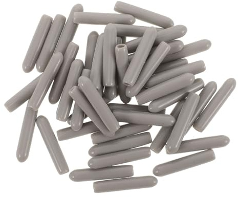 Homoyoyo 50stücke Geschirrspüler-zinken-schutzkappen Geschirrkorb-endschutzteile Gummi-gestell-spitzenschutz Für Geschirrspüler-reparatur