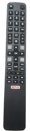 Fernbedienung RC802N Ersatz for TCL Thomson 4K UHD TV 55EP660 55EP680 60EP660 65DC760 U49P6046 U49S7096 65DC766 65EP64
