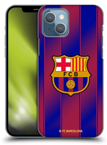 Head Case Designs Officially Licensed FC Barcelona Home 2025/26 Crest Kit Hard Back Case Compatible With Apple iPhone 13