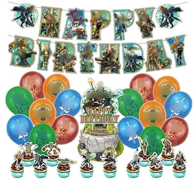Banners for Birthday Party Balloon Decorations Birthday Party Decorations Birthday Decoration Birthday Cake Decorations Balloons