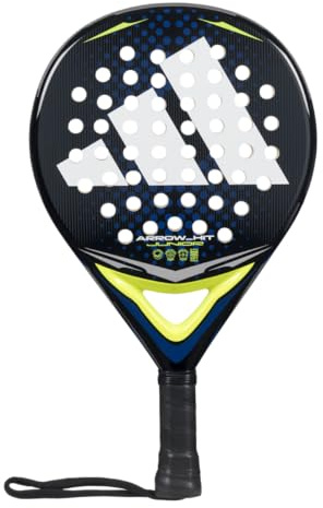 adidas Arrow Hit Junior White/Blue Padelschläger 320g Kinder schwarz