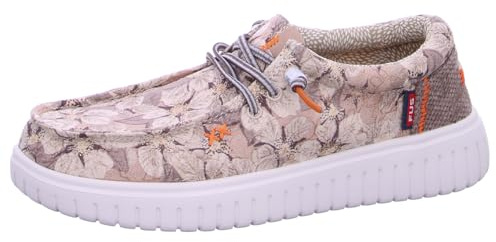 Fusion Leinenschuh Beige in Größe 37