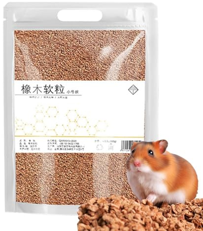 Hamsterbädd Ek och kork komfort absorberande naturligt | Bo- och redmaterial för hamster, gerbil För Ekorrar Möss Kaniner Gerbiler