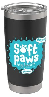 Friends. Soft Paws Bicchiere termico in acciaio inox doppia parete
