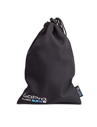 GoPro Bag Pack 5 Sacchetti in Tessuto per Protezione della Camera GoPro, Nero/Antracite