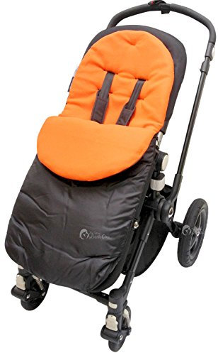 Fußsack/COSY TOES kompatibel mit Buggy Kinderwagen Kinderwagen orange