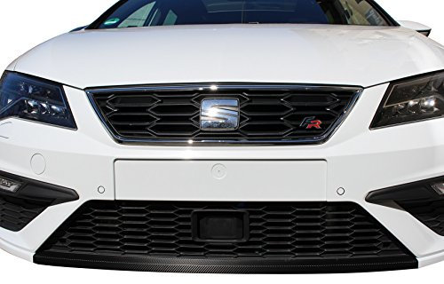 Spoilerschwert Folie -Finest-Folia Lippe Frontspoiler Splitter (Carbon, D050 5F ab 2017 Facelift)
