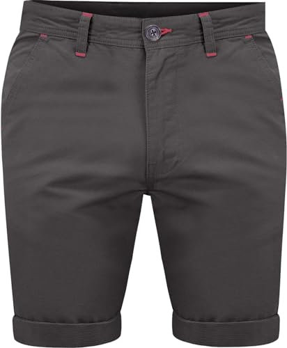 westAce 2k18May New Mens Slim Fit Stretch Cotton Chino Shorts Summer Casual Smart [Charcoal,32]