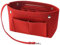 Soyizom Filz Handtasche Organizer Bag in Bag,Innentaschen für Handtaschen Organizer mit Schlüsselkette für Speedy Neverfull,8 Farben (Rot,Groß)