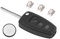 Automobile Locksmith Repair Kit for Ford Fiesta Kuga Galaxy C-max 3 Button Remote Key Fob